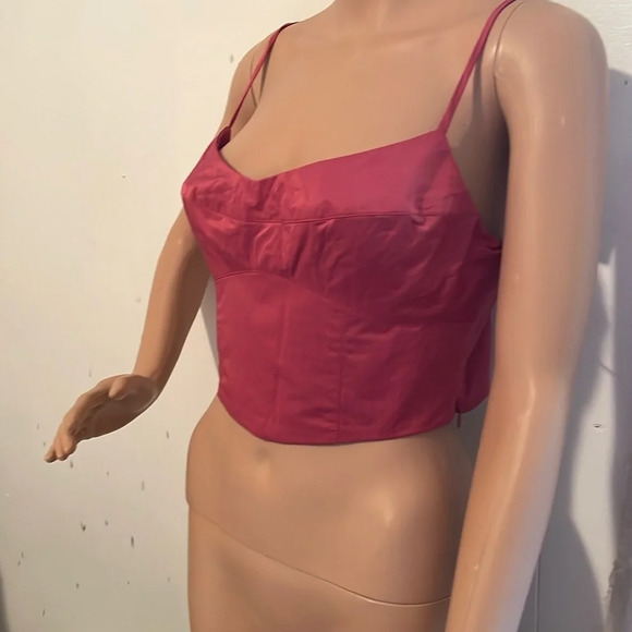Free People Mya crop top pink for women’s - Picture 5 of 9